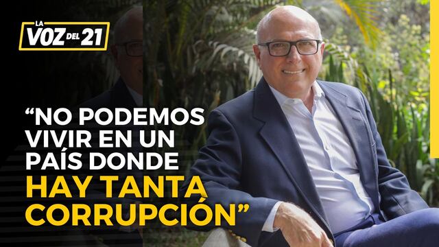 Juan Fernando Correa: “No podemos vivir en un país donde hay tanta corrupción”