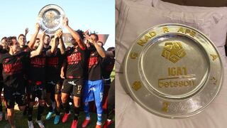 Liga 1 se pronunció tras entregar un trofeo en pésimo estado a Melgar