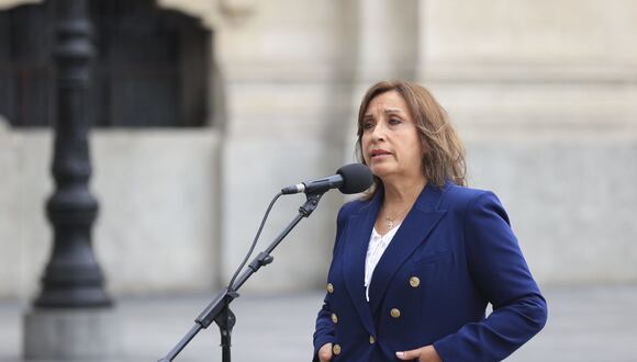 Dina Boluarte rechazó volver a plantear un proyecto de adelanto de elecciones. Foto: Andina