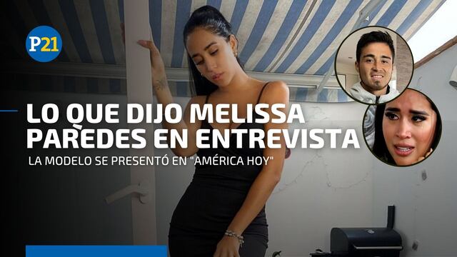 Melissa Paredes: las 5 frases más resaltantes que dejó su entrevista con Ethel Pozo en “América Hoy”