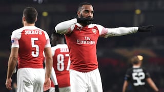 Arsenal venció 1-0 al Qarabagla y terminó como líder de su grupo en la Europa League
