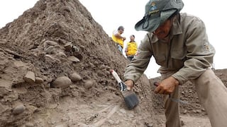 Hallan restos óseos con más de 1300 años de antigüedad en el Parque de las Leyendas [FOTOS]