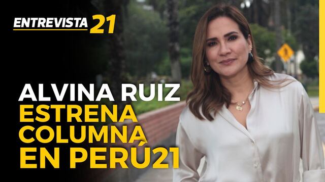Periodista Alvina Ruiz estrena columna en Perú21 desde este lunes: “La mentira se ha naturalizado”