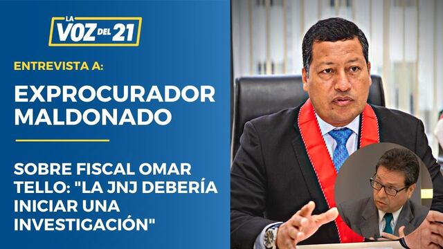 Antonio Maldonado sobre Omar Tello: “La JNJ debería iniciar una investigación”