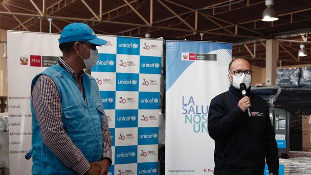 Unicef Perú donó 40 concentradores de oxígeno para Loreto, Ucayali y Amazonas