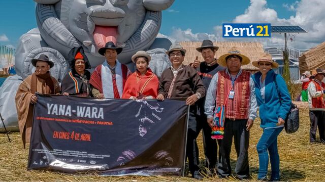 Cinta Yana-Wara llega al cine tras lanzamiento pleno de identidad aymara en la isla de los Uros en Puno