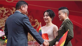 Primera boda homosexual en el ejército de Taiwán [FOTOS]