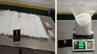 Callao: detienen a dos burriers con 15 kilos de cocaína acondicionadas en casacas y chalecos