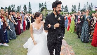 Camilo y Evaluna Montaner comparten fotos de su luna de miel tras boda de ensueño