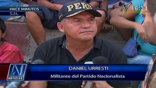 Daniel Urresti sobre Alan García: ‘Él quiere aparentar ser del pueblo’