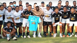 Una vuelta por la casa: Luis Advíncula visitó el entrenamiento de Sporting Cristal