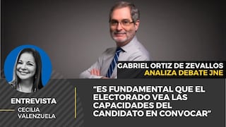 Gabriel Ortiz de Zevallos: “Es fundamental que el electorado vea las capacidades del candidato en convocar”