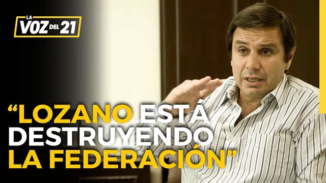 Felipe Cantuarias: “Agustín Lozano está destruyendo la Federación”