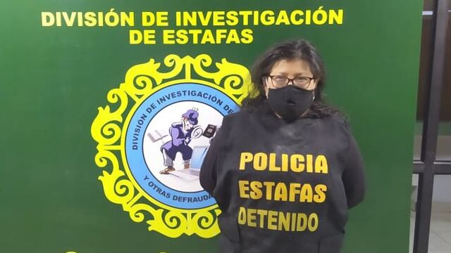 Policías atrapan a mujer en San Juan de Miraflores con US$300 mil falsificados 