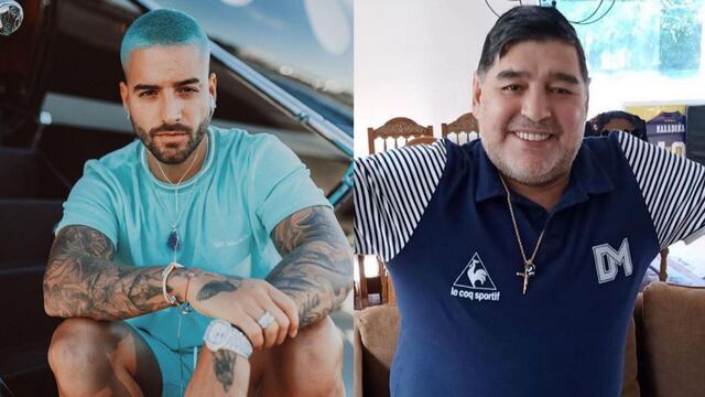 Maluma dedica emotivo mensaje a Diego Maradona: “Te vamos a extrañar por montones”
