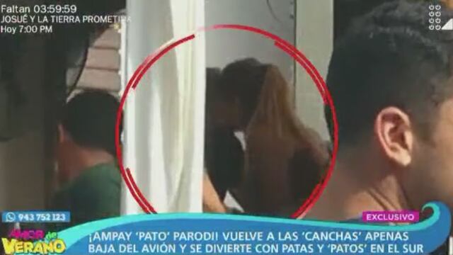 Patricio Parodi se mostró cariñoso con rubia en el sur tras viaje a Panamá [VIDEO]