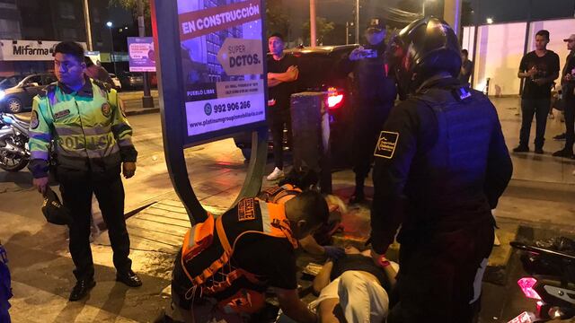 Pueblo Libre: Socorren a copilota de vehículo conducido por mánager de orquesta Candela