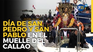 Día de San Pedro y San Pablo: Así se realizó la procesión en el puerto del Callao