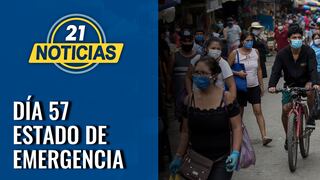 Coronavirus en Perú: Día 57 de estado de emergencia nacional