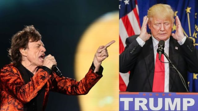 The Rolling Stones exigen a Donald Trump que no utilice sus canciones en campaña