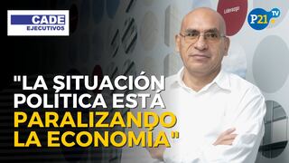 Waldo Mendoza: “La situación política está paralizando la economía”