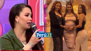 Melissa Klug revela el lamentable motivo de la ausencia de Samahara Lobatón en su baby shower