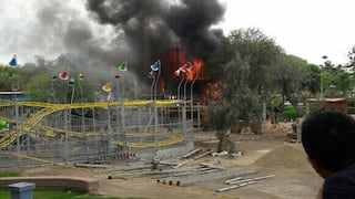 San Miguel: Bomberos sofocaron incendio en Parque de Las Leyendas