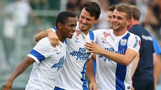 Yordy Reyna marcó un ‘hat-trick’ en la Bundesliga de Austria