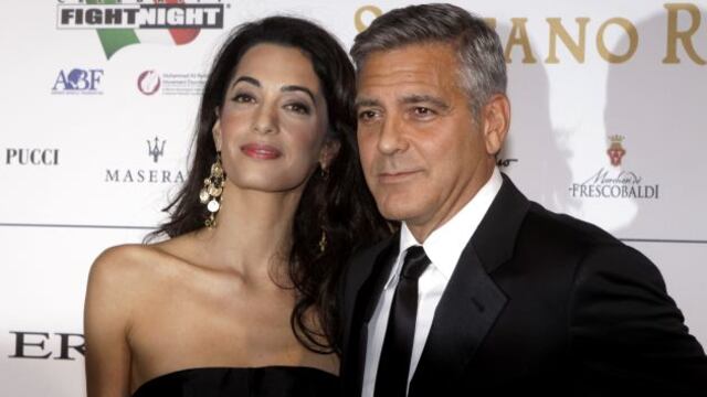 George Clooney anunció que se casará en dos semanas con Amal Alamuddin