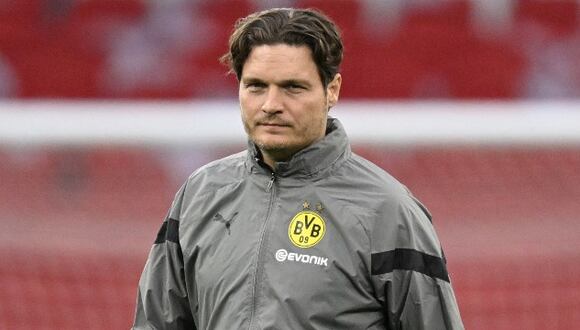 Edin Terzic fue scout de Jürgen Klopp antes de dirigir al Dortmund (Foto: AFP).