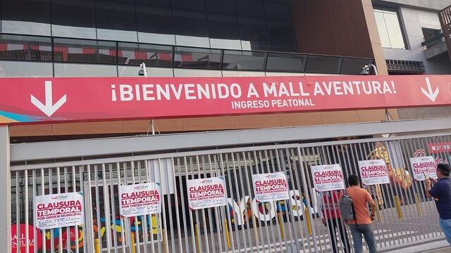 Clausuran Mall de San Juan de Lurigancho por falta de autorizaciones para sus eventos semanales
