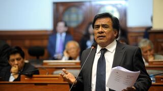 Velásquez Quesquén: 'Nosotros vamos a apoyar la no reelección parlamentaria'