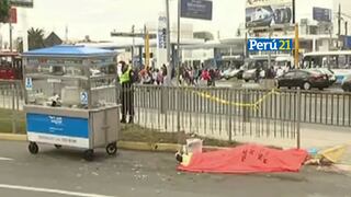Emolientero falleció tras ser atropellado por un colectivo informal en San Miguel [VIDEO]