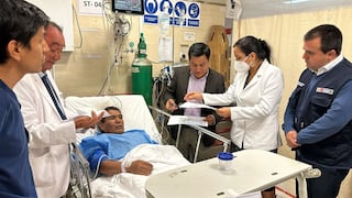 Ministro de Salud supervisó atención a heridos de explosión en VMT