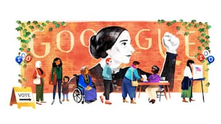 Google celebra el 200º aniversario del nacimiento de la activista Susan B. Anthony con doodle