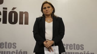 Marisol Pérez Tello pide confianza a la población que exige la detención del ex presidente Toledo.