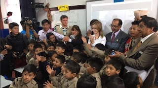 Cusco: Reinician clases al 100% y niños le piden a ministra estudiar hasta enero