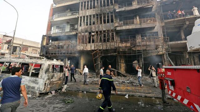 Atentado en Bagdad: Al menos de 213 muertos tras ataque reivindicado por Estado Islámico [Fotos]