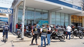 Policía captura a cuatro miembros de los ‘Injertos del Norte Chico’, banda que asaltó un banco en Trujillo