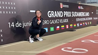 Cayetana Chirinos bate por sétima vez récord nacional U18 de 100 metros planos 