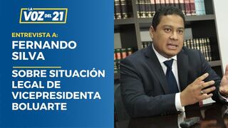 Fernando Silva sobre situación legal de Dina Boluarte: “Correspondería una destitución e inhabilitación”