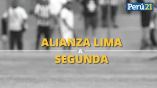Alianza Lima cayó ante Sport Huancayo y perdió la categoría