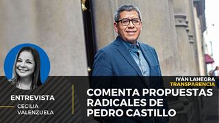 Iván Lanegra de Transparencia comenta las propuestas radicales de Pedro Castillo