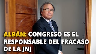 Walter Albán: Congreso es el responsable del fracaso de la JNJ