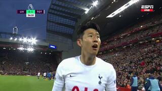 Liverpool vs. Tottenham: Son fue el encargado de abrir el marcado en favor de los ‘Spurs’ en Anfield [VIDEO]