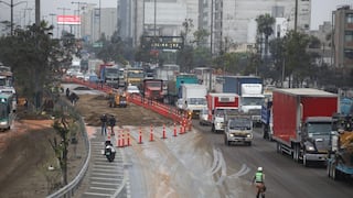 Surco: Gran congestionamiento en la Panamericana Sur por cierre de vía tras derrame de aceite de palma 