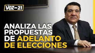Víctor García Toma sobre adelanto de elecciones: “Fuerza Popular optó por una fórmula torpe”