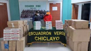 Incautan más de 270 mil cigarrillos de contrabando en almacén de Chiclayo