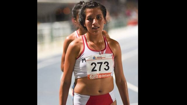 ¡Orgullo peruano! Saida Meneses gana el oro en 5000 metros planos de los Suramericanos 2018
