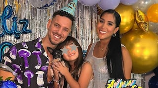 Anthony Aranda se emociona al ver sorpresa de cumpleaños de Melissa Paredes y su hija: “Las amo”